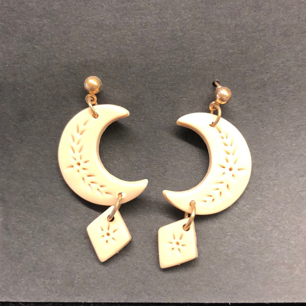 Polymer clay earrings